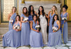 Dusty Blue Bridesmaid Dress infinity dress