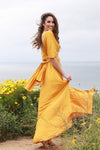 Long Maxi Bridesmaid Dress Engagement Photo Dress 03161606