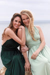 Long Maxi Bridesmaid Dress Engagement Photo Dress 03161606