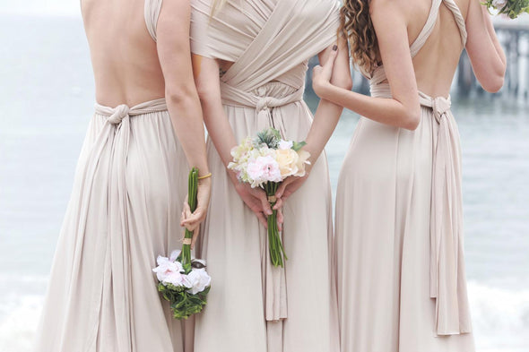 Long Maxi Bridesmaid Dress Engagement Photo Dress 03161606