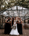 V-Neck Elegant Bridal Gowns Vestido de noivas Chic DW361