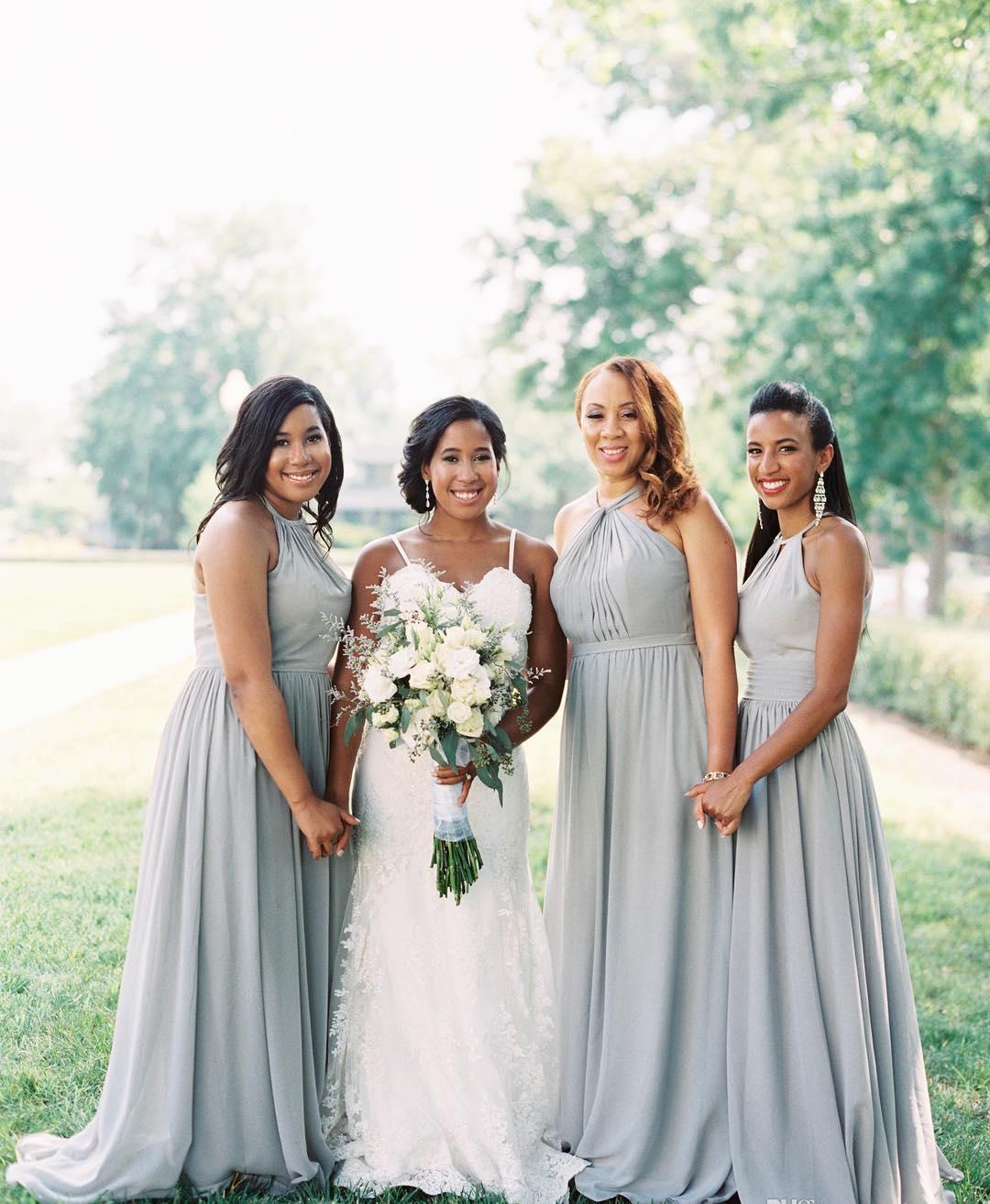 Bohemian A Line Bridesmaid Dresses Chiffon Country Style TANYA BRIDAL Bohemian A Line Bridesmaid Dresses Chiffon Country Style TANYA BRIDAL