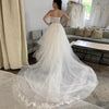 Wedding Dresses Sweetheart Appliques Bead Tiered Tulle Skirt Bridal Dress Custom