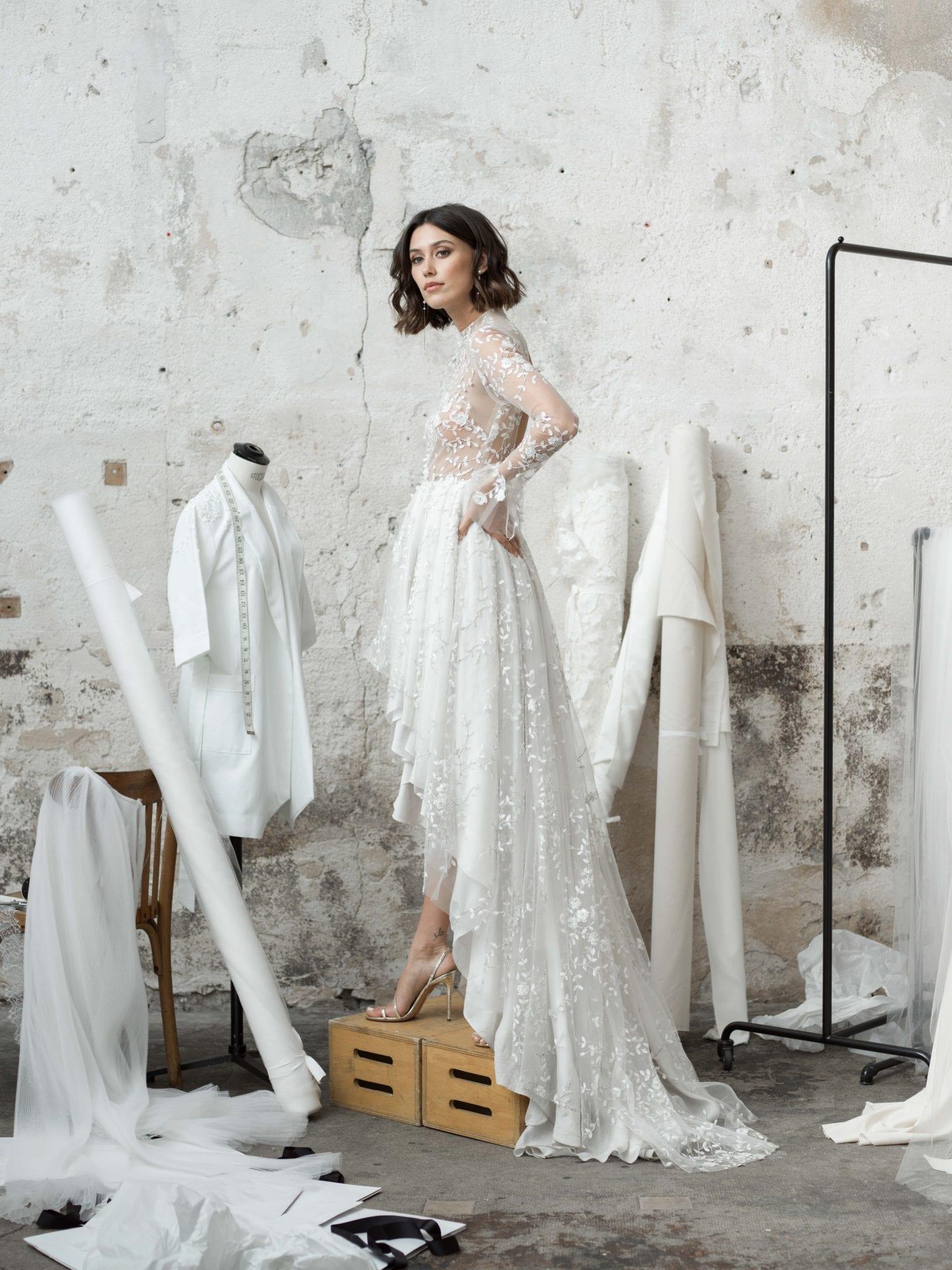 Sexy High Low Wedding Dresses 2021 A Line Backless Vestidos De Novia TANYA BRIDAL Sexy High Low Wedding Dresses 2021 A Line Backless Vestidos De Novia TANYA BRIDAL